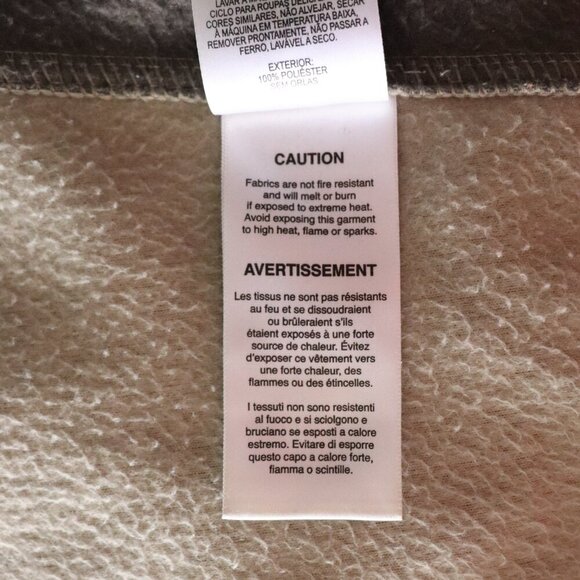 Columbia Men's Sz XL Tan Steens Mountain Sleeveless Full Zip Fleece Vest - Picture 11 of 11